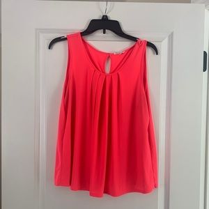Hot pink sleeveless top
